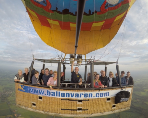 Ochtend Ballonvaart vanaf Laren naar Haaksbergen